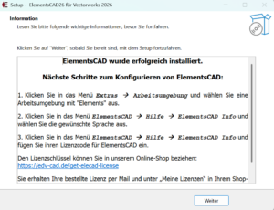 elementscad-setup-wurde-erfolgreich-installiert